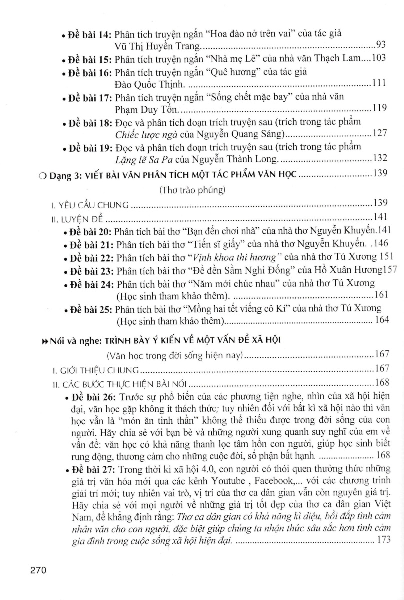 HƯỚNG DẪN VIẾT, NÓI VÀ NGHE CÁC DẠNG VĂN LỚP 8 - TẬP 2 (Dùng chung cho các bộ SGK hiện hành)